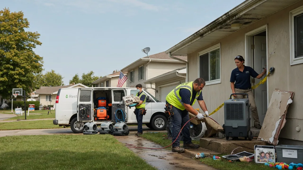 Water Damage Restoration in Gilman, WI near me